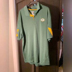 Reebok Men's 🏈Packers🏈 polo